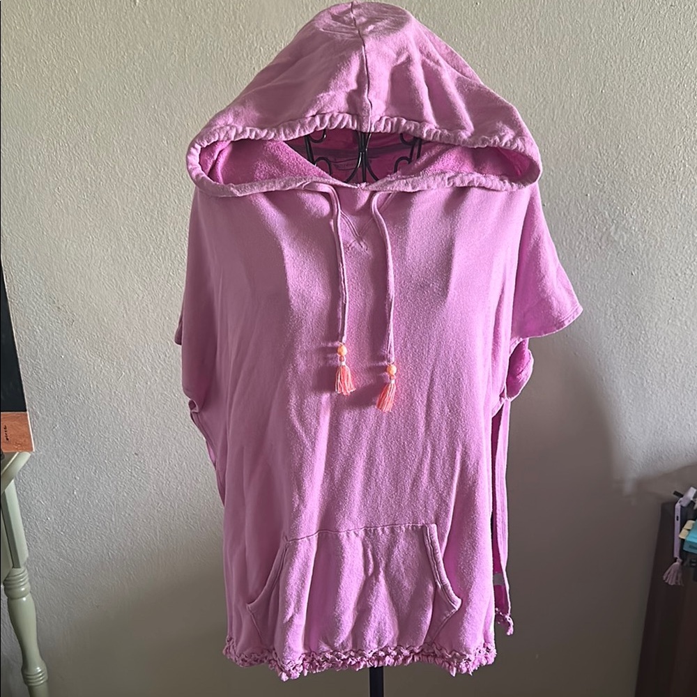 Victoria’s Secret Hooded Poncho/ Bathing Suit Coverup. Super soft!